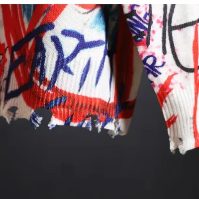 Neon Vandal Graffiti Sweater 010