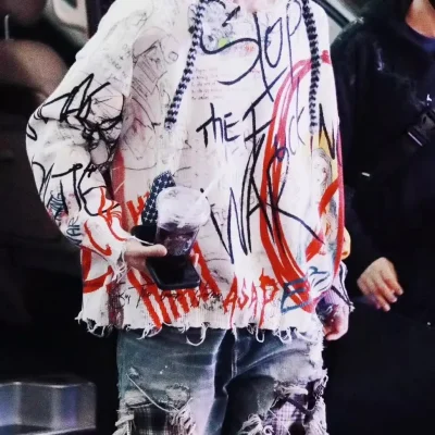 Neon Vandal Graffiti Sweater 04