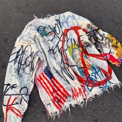 Neon Vandal Graffiti Sweater 09