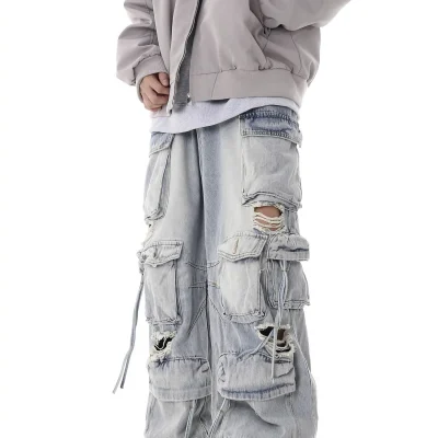 Apex Explorer Cargo Denim Jeans 05