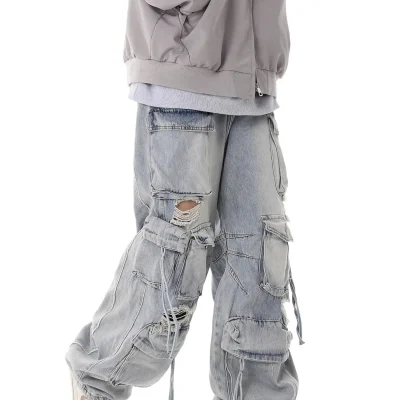 Apex Explorer Cargo Denim Jeans 07