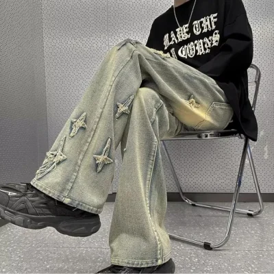 Celestial Cross Denim Mens Slim Fit Jeans 02