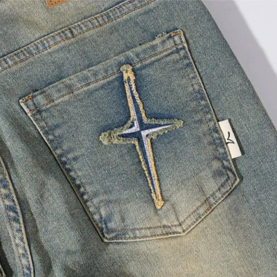 Celestial Cross Denim Mens Slim Fit Jeans 06