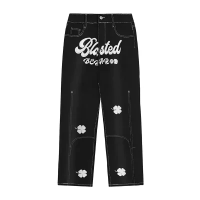 Clover Drift Baggy Jeans 01