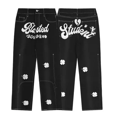 Clover Drift Baggy Jeans 02