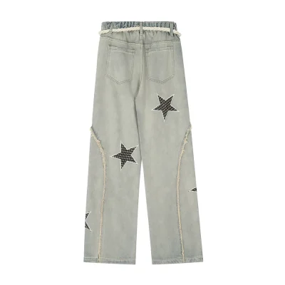Cosmic Trail Denim Straight Cut Jeans 02