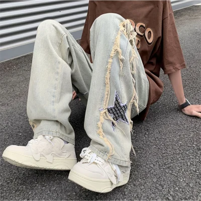 Cosmic Trail Denim Straight Cut Jeans 03