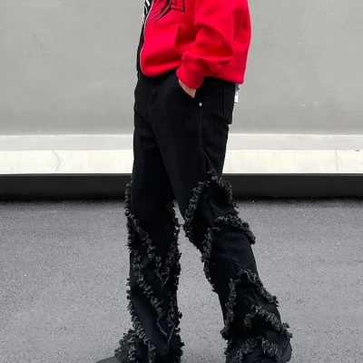 Fringe Vibe Slim Tapered Jeans 09