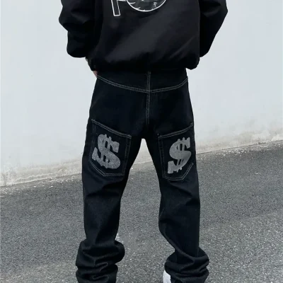 Luxe Hustle Hip Hop Jeans 05