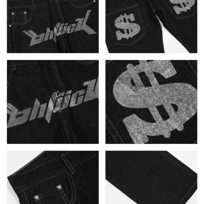 Luxe Hustle Hip Hop Jeans 14