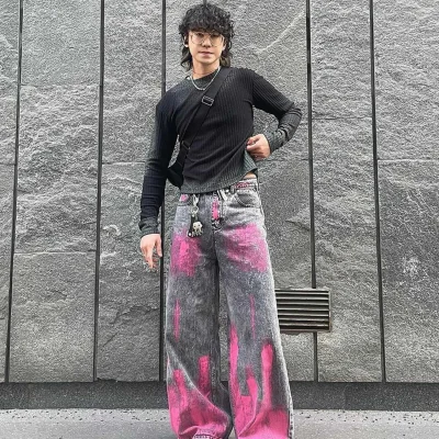 Neon Drift Graffiti Jeans 06