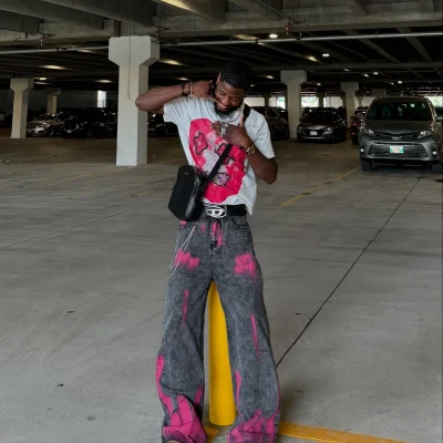 Neon Drift Graffiti Jeans 07