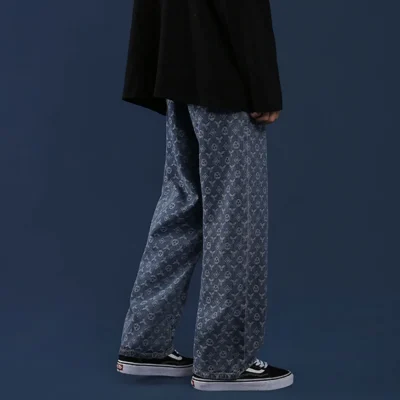 Skyline Jacquard Straight Fit Jeans 02