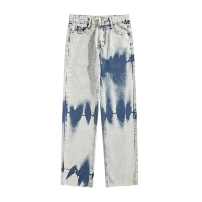 Sonic Fade Denim Wet Look Jeans 01