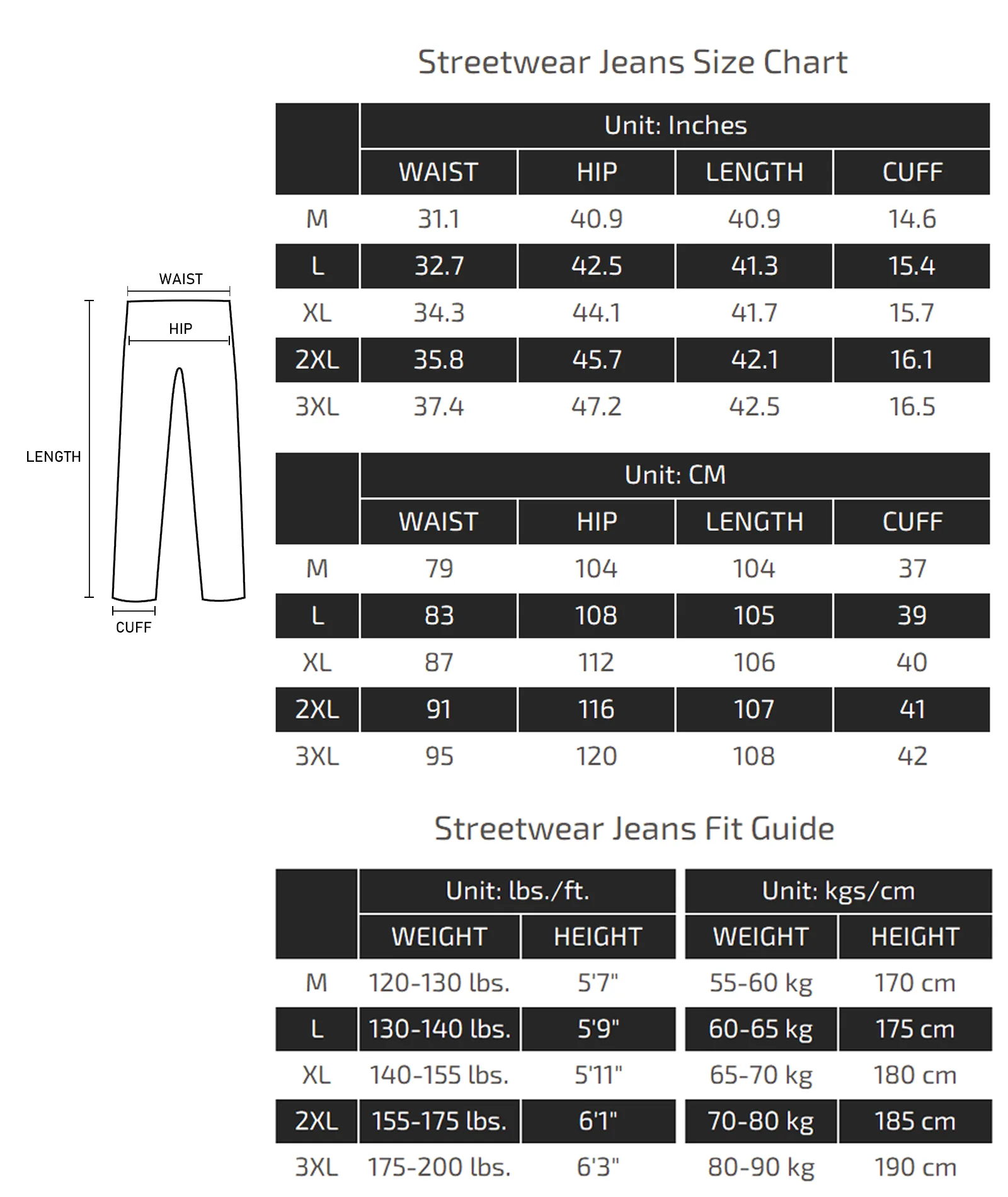 Streetwear Jeans Size Chart 021 width=