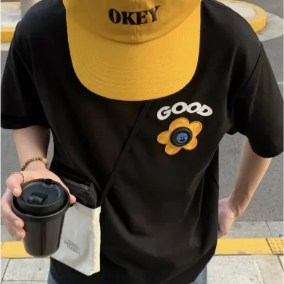 EmoPulse Smart Tee Mood-Display Tech with Cooling Comfort Black 03