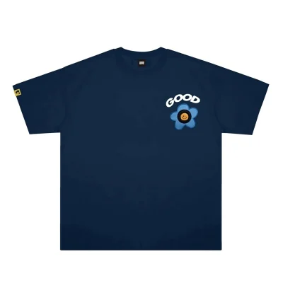 EmoPulse Smart Tee Mood-Display Tech with Cooling Comfort Navy 00