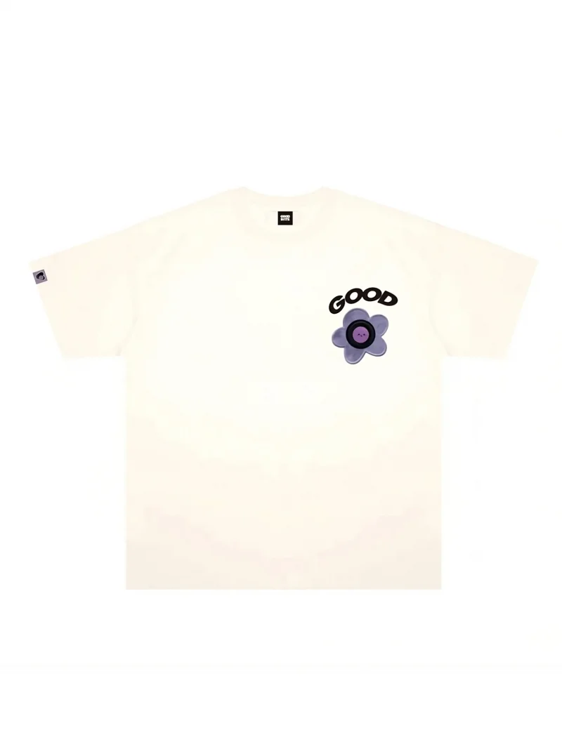 EmoPulse Smart Tee Mood-Display Tech with Cooling Comfort White 00